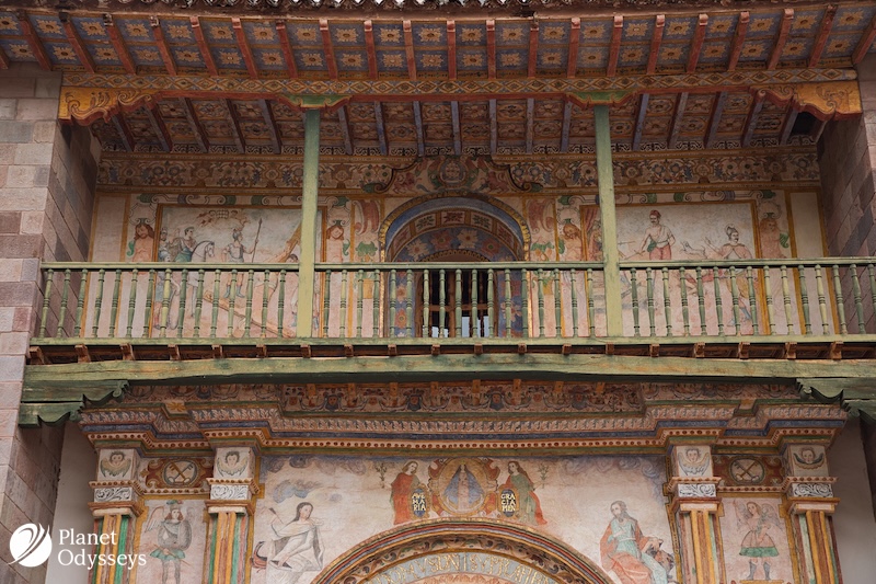 San Pedro de Andahuaylillas (Sistine Chapel of the Americas). In Peru in the Andes, South America. Latin America. Peru