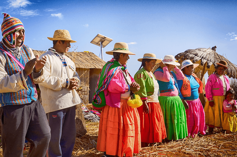 Uros People, Lake Titicaca Peru Uros, Amantani Island and Taquile Island